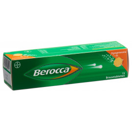 Berocca cpr effervescent 15 pce orange