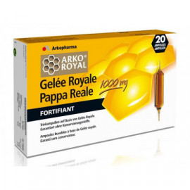 Arkopharma gelée royale 20 ampoules 15 ml