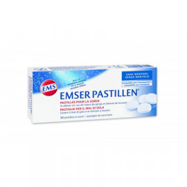 EMSER® pastilles sans menthol 30 pcs