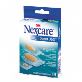 3M Nexcare Aqua 360°assorties 14 pce