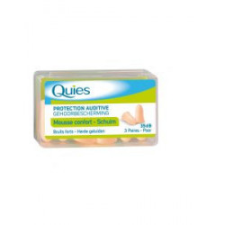 QUIES tampons protection auditive en mousse 6 pce