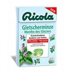 Ricola menthe des glaciers...