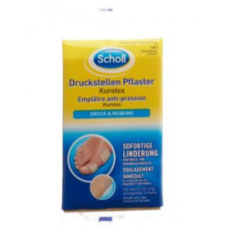 SCHOLL (IP) Kurotex emplâtre anti-pression 75x100mm 5 pce