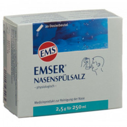 EMSER sel rinçage 20 sach 2.5 g