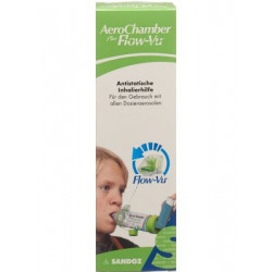 AeroChamber PLUS Flow-Vu sans masque (5+ ans) vert