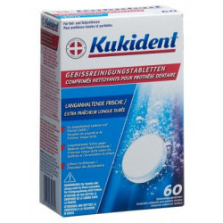 KUKIDENT compr netto comp fraîch long duré 60 pce