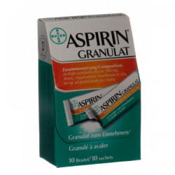 Aspirine gran 500 mg sach 10 pce