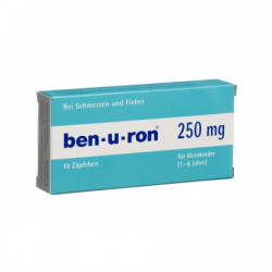 Ben-u-ron supp 250 mg enf...