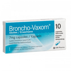 Broncho-Vaxom caps adult 10 pce