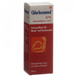 Chlorhexamed sol 0.1 % fl 200 ml