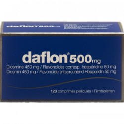 Daflon cpr pell 500 mg 120 pce