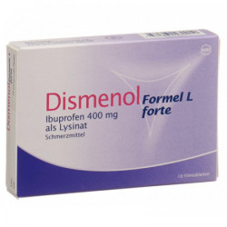 Dismenol Formule L forte cpr pell 400 mg 10 pce