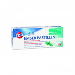 EMSER® pastilles fraîcheur menthol sans sucre 30 pcs