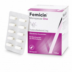 Femicin Ménopause One caps 6.5 mg 90 pce