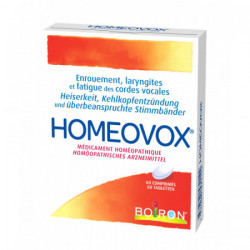 Homéovox cpr 60 pce