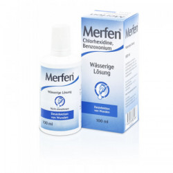 Merfen solution aqueuse incolore 100 ml