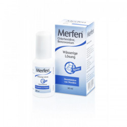 Merfen solution aqueuse incolore spr 30 ml