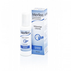 Merfen solution aqueuse incolore spr 50 ml