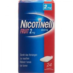 NICOTINELL Gum 2 mg fruit...