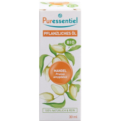 Puressentiel huile végétale amande douce bio 30 ml