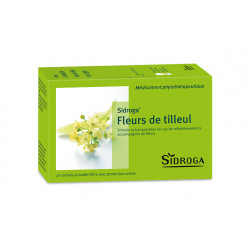 Sidroga fleurs de tilleul 20 sachets