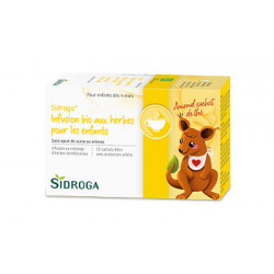 Sidroga infusion bio aux herbes pour enfant 20 sachets