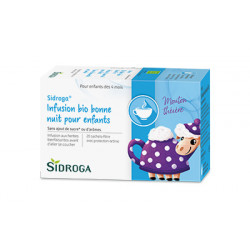 Sidroga infusion bonne nuit enfant 20 sachets