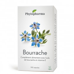 Phytopharma Bourrache 500mg 110 capsules