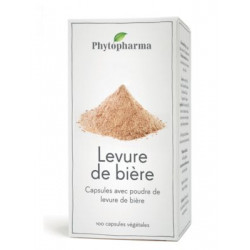 Phytopharma Levure de bière 100 caspule