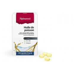 ALPINAMED Huile de poisson 100 capsules