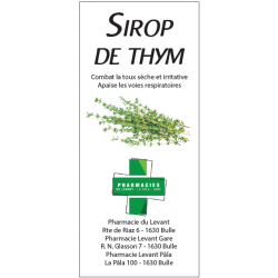 Sirop de Thym 200ml