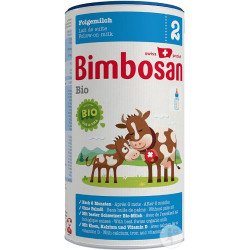 Bimbosan bio lait de suite...