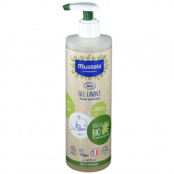 Mustela bio gel lavant corps et cheveux 400 ml