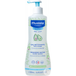 Mustela eau nettoyante sans rinçage peaux normales 500 ml