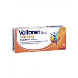 Voltaren Dolo forte 25 mg 10 dragées