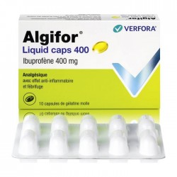 Algifor Liquid caps 400 mg...