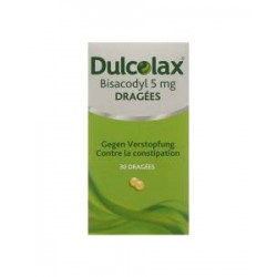 Dulcolax dragées 5 mg 30 pièces