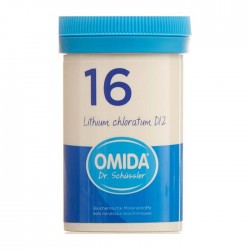 Omida Schüssler no16 lithium chloratum comprimé D12 100 g
