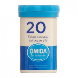 Omida Schüssler no20 kalium aluminium sulfuricum comprimé...