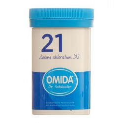 Omida Schüssler no21 Zincum chloratum comprimé D12 100 g