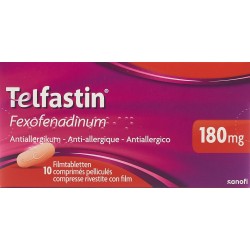 Telfastin 180 mg 10 comprimés