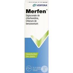 Merfen solution aqueuse incolore spr 50 ml