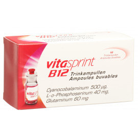 Vitasprint B12 solution buvable 10 ampoules